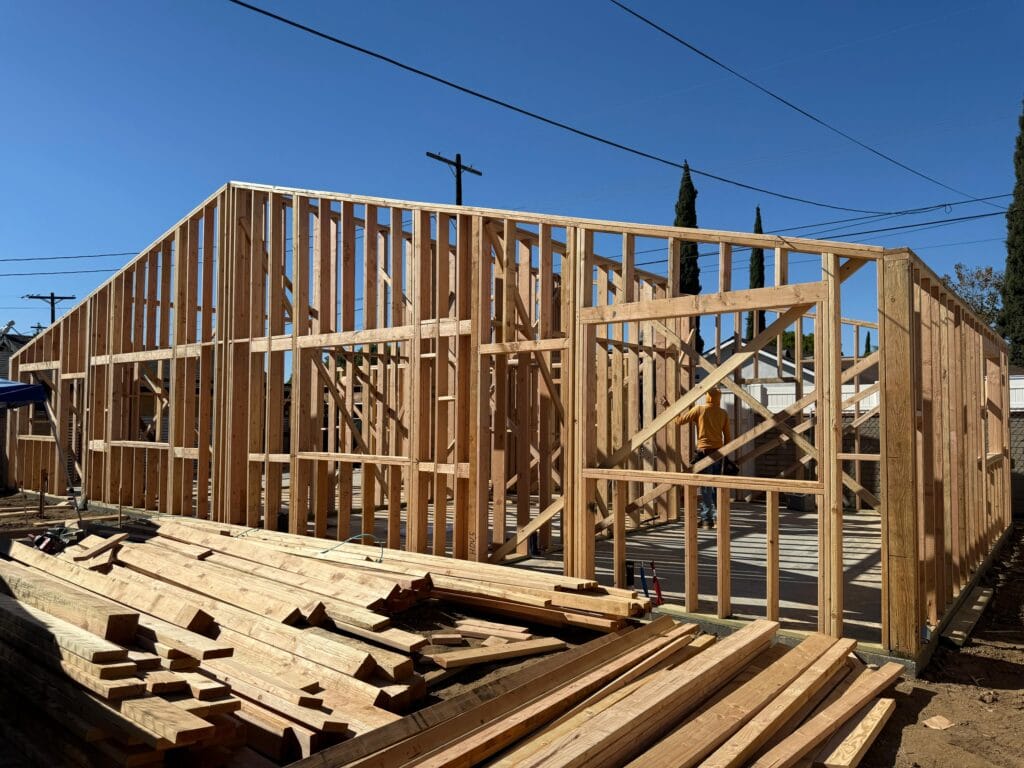 Experienced construction professionals at work