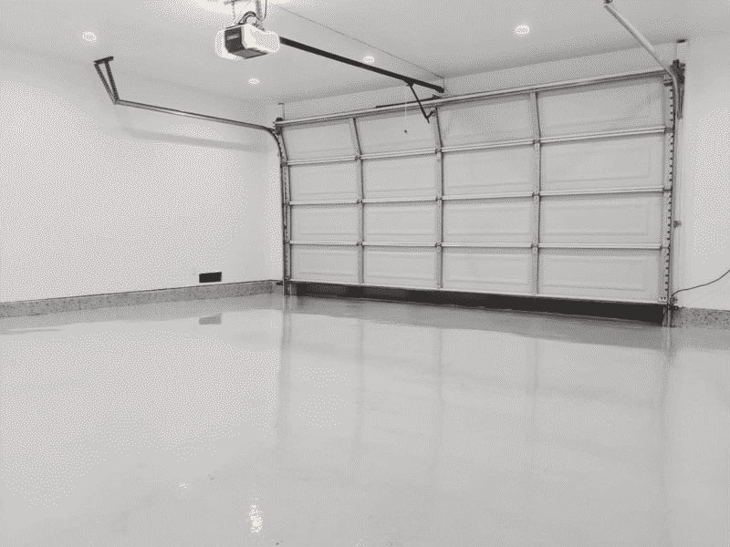 Garage conversion creating modern living space